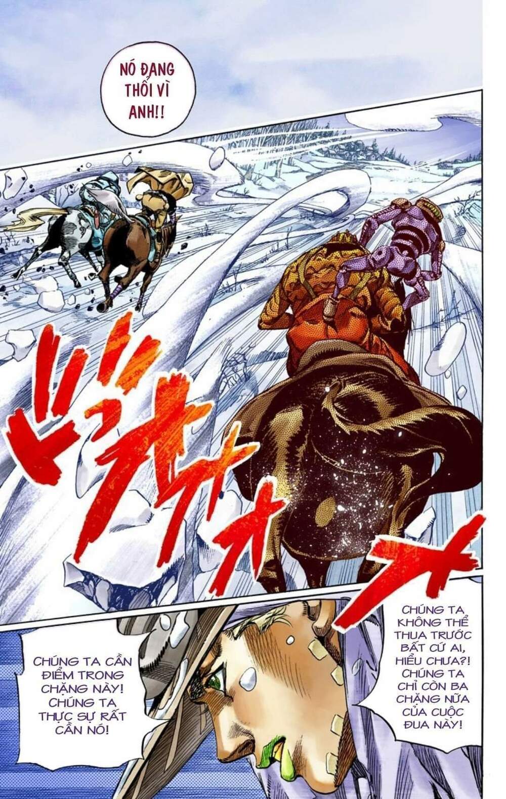 cuộc phiêu lưu bí ẩn phần 7: steel ball run chapter 55 - Next Chapter 56