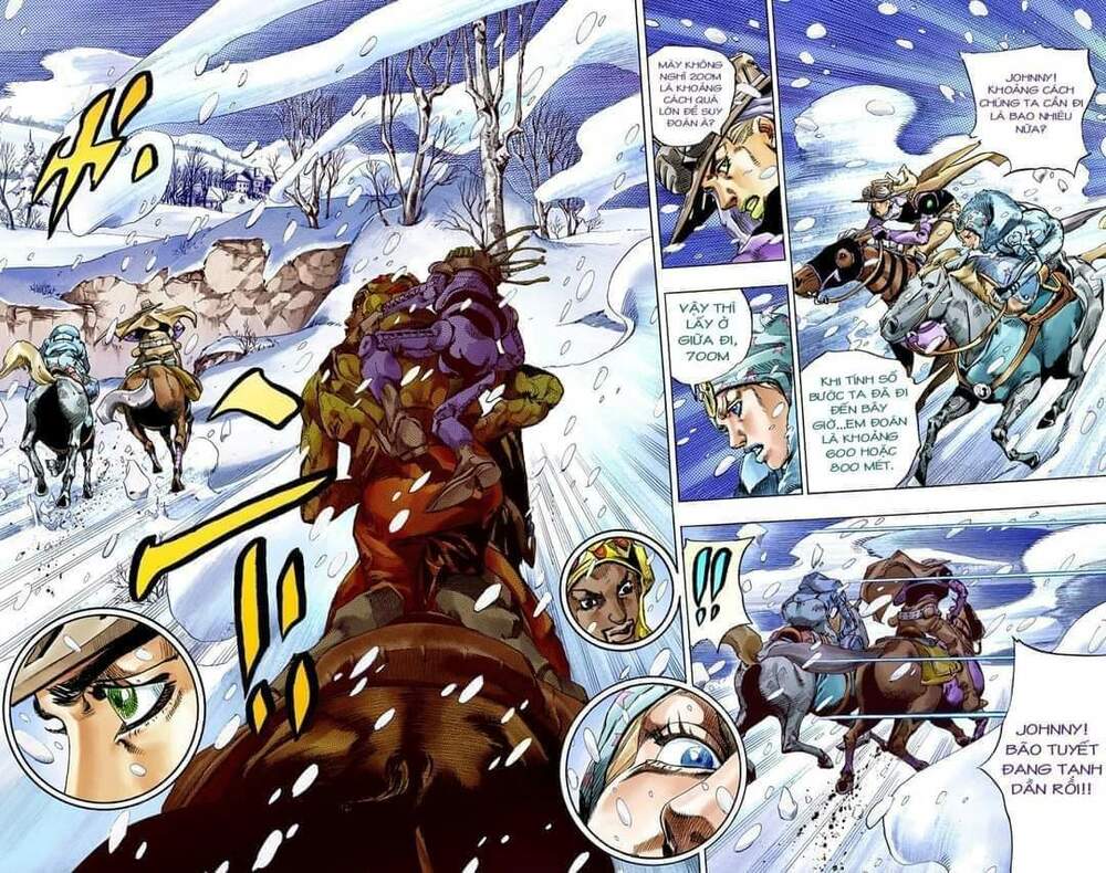 cuộc phiêu lưu bí ẩn phần 7: steel ball run chapter 55 - Next Chapter 56