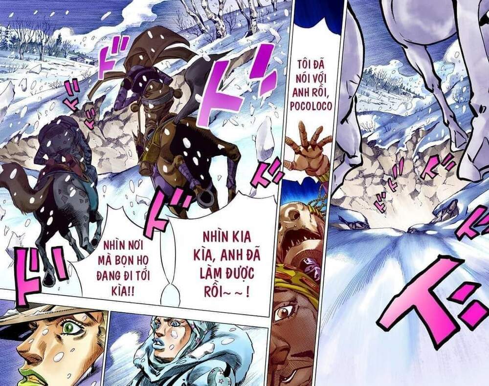 cuộc phiêu lưu bí ẩn phần 7: steel ball run chapter 55 - Next Chapter 56