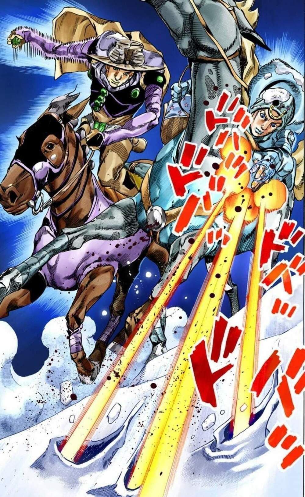 cuộc phiêu lưu bí ẩn phần 7: steel ball run chapter 55 - Next Chapter 56