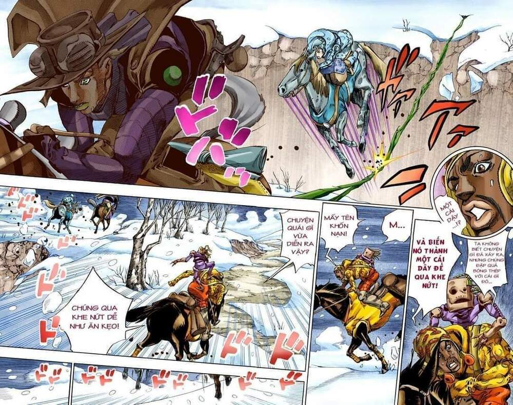 cuộc phiêu lưu bí ẩn phần 7: steel ball run chapter 55 - Next Chapter 56