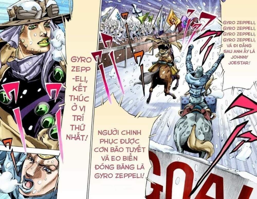 cuộc phiêu lưu bí ẩn phần 7: steel ball run chapter 55 - Next Chapter 56