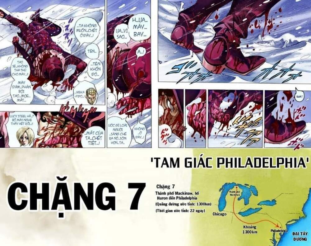 cuộc phiêu lưu bí ẩn phần 7: steel ball run chapter 55 - Next Chapter 56