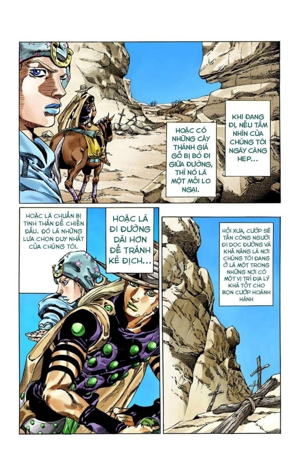 cuộc phiêu lưu bí ẩn phần 7: steel ball run chapter 55 - Next Chapter 56