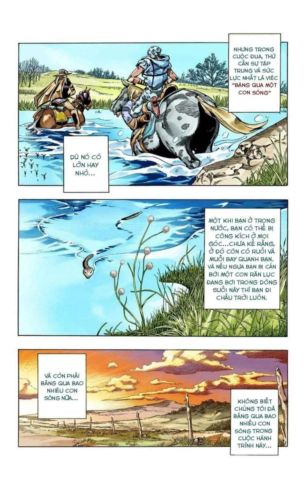 cuộc phiêu lưu bí ẩn phần 7: steel ball run chapter 55 - Next Chapter 56