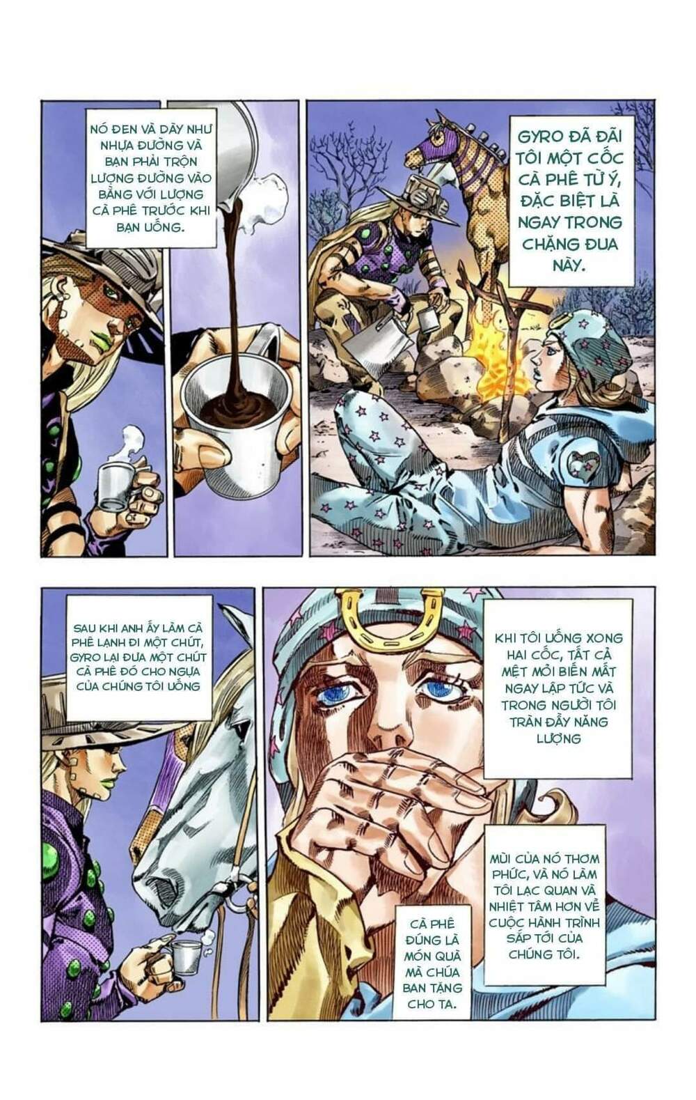 cuộc phiêu lưu bí ẩn phần 7: steel ball run chapter 55 - Next Chapter 56