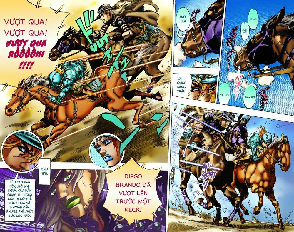 cuộc phiêu lưu bí ẩn phần 7: steel ball run chapter 6 - Next chapter 7: pocoloco&sandman