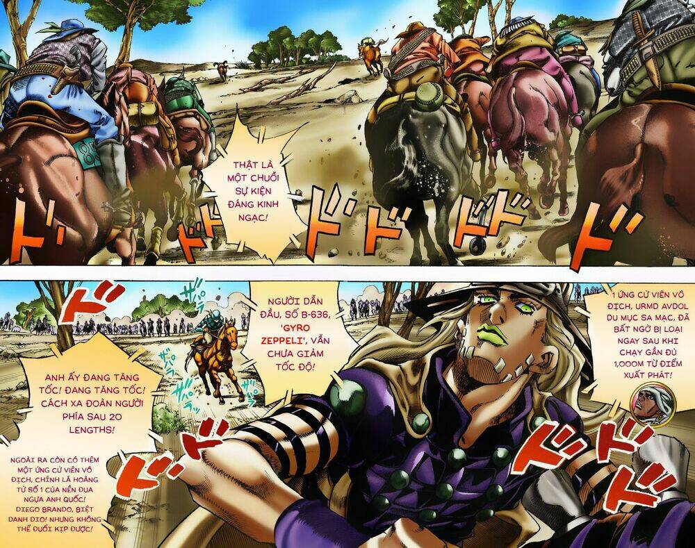 cuộc phiêu lưu bí ẩn phần 7: steel ball run chapter 6 - Next chapter 7: pocoloco&sandman