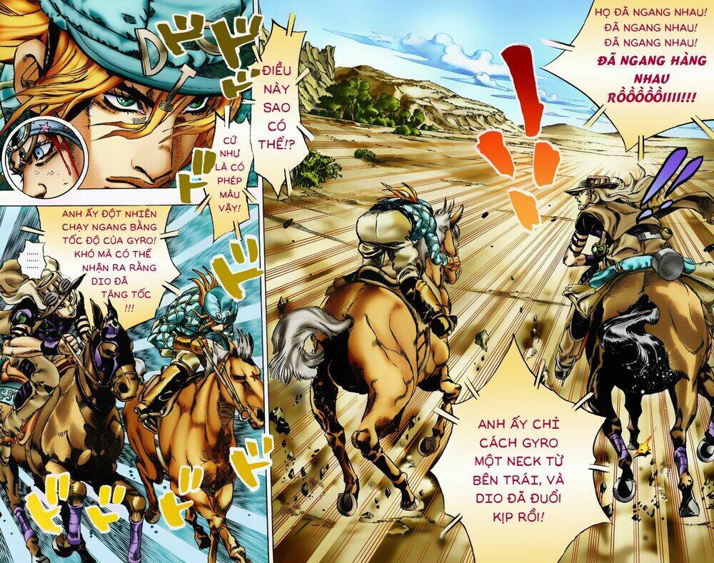 cuộc phiêu lưu bí ẩn phần 7: steel ball run chapter 6 - Next chapter 7: pocoloco&sandman