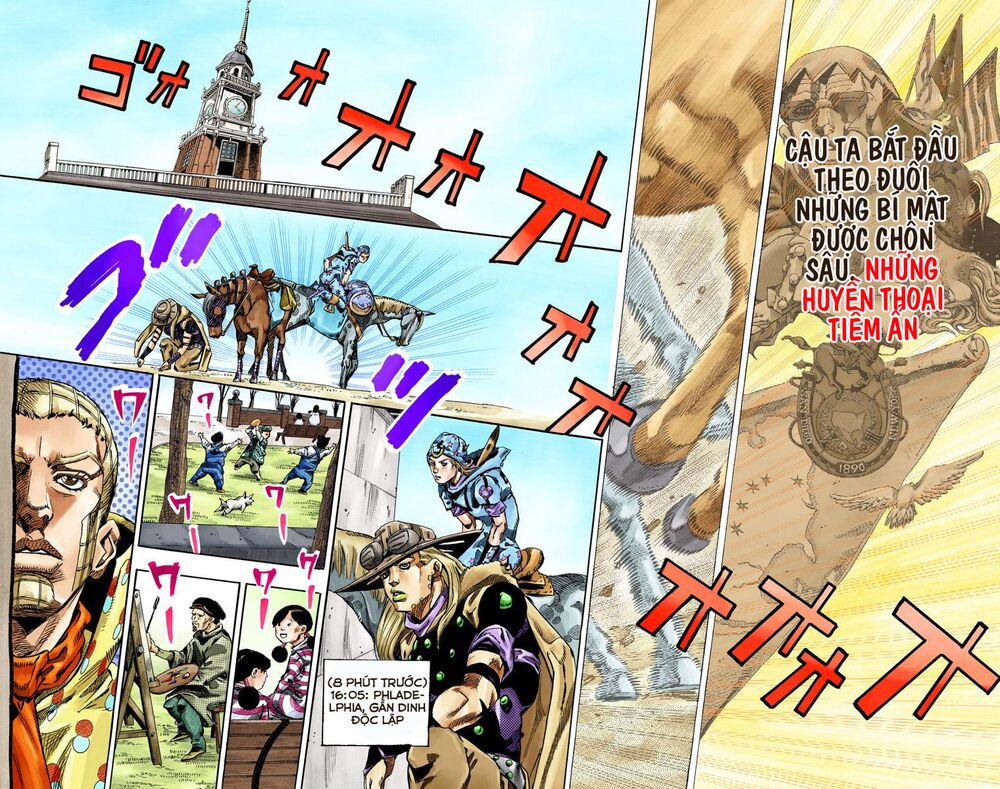 cuộc phiêu lưu bí ẩn phần 7: steel ball run chapter 67 - Next chapter 68