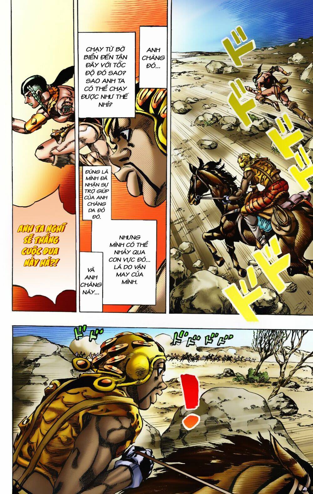 cuộc phiêu lưu bí ẩn phần 7: steel ball run chapter 7: pocoloco&sandman - Next chapter 8: - băng rừng