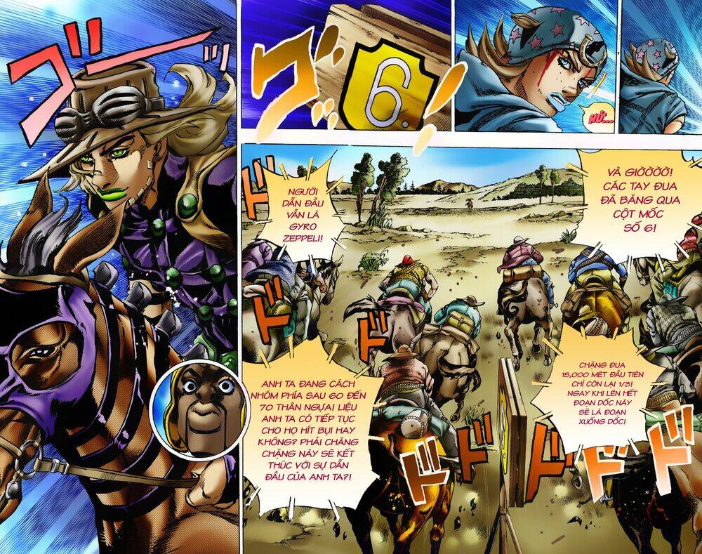 cuộc phiêu lưu bí ẩn phần 7: steel ball run chapter 7: pocoloco&sandman - Next chapter 8: - băng rừng