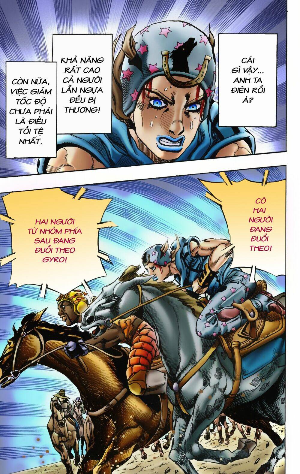 cuộc phiêu lưu bí ẩn phần 7: steel ball run chapter 7: pocoloco&sandman - Next chapter 8: - băng rừng