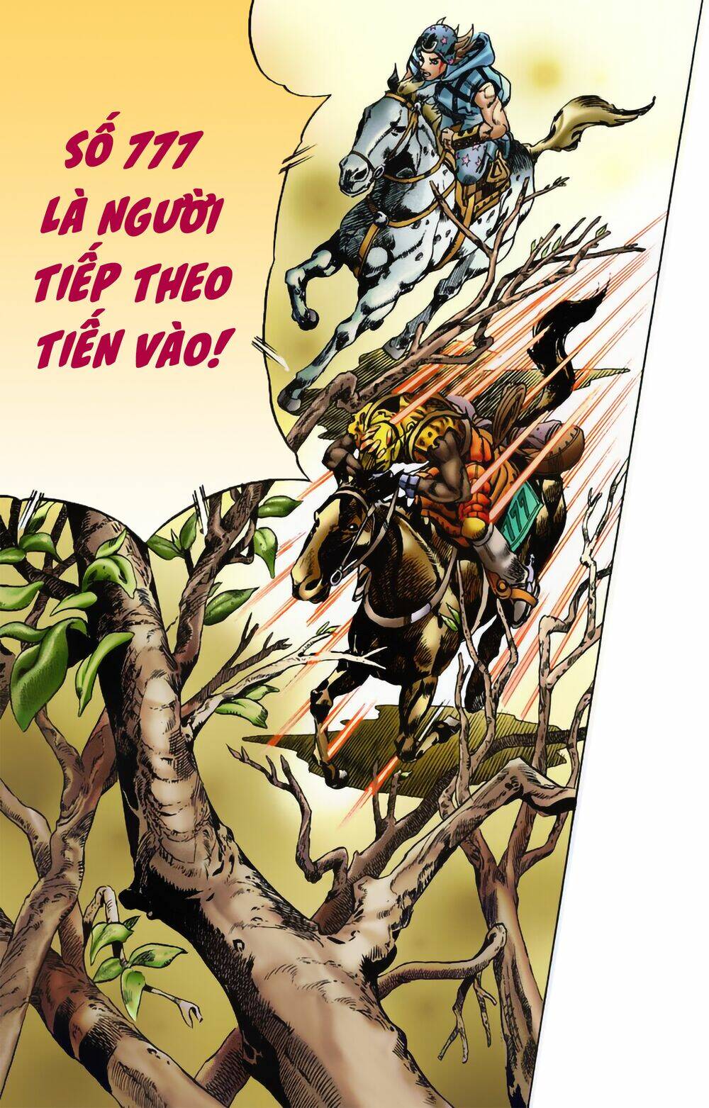 cuộc phiêu lưu bí ẩn phần 7: steel ball run chapter 7: pocoloco&sandman - Next chapter 8: - băng rừng