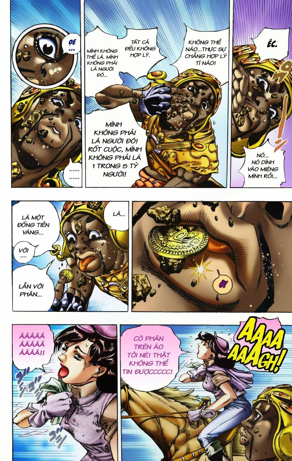 cuộc phiêu lưu bí ẩn phần 7: steel ball run chapter 7: pocoloco&sandman - Next chapter 8: - băng rừng