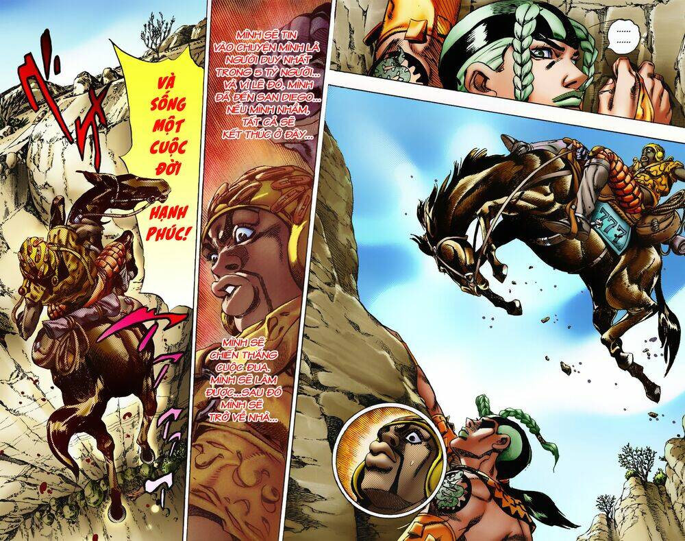 cuộc phiêu lưu bí ẩn phần 7: steel ball run chapter 7: pocoloco&sandman - Next chapter 8: - băng rừng