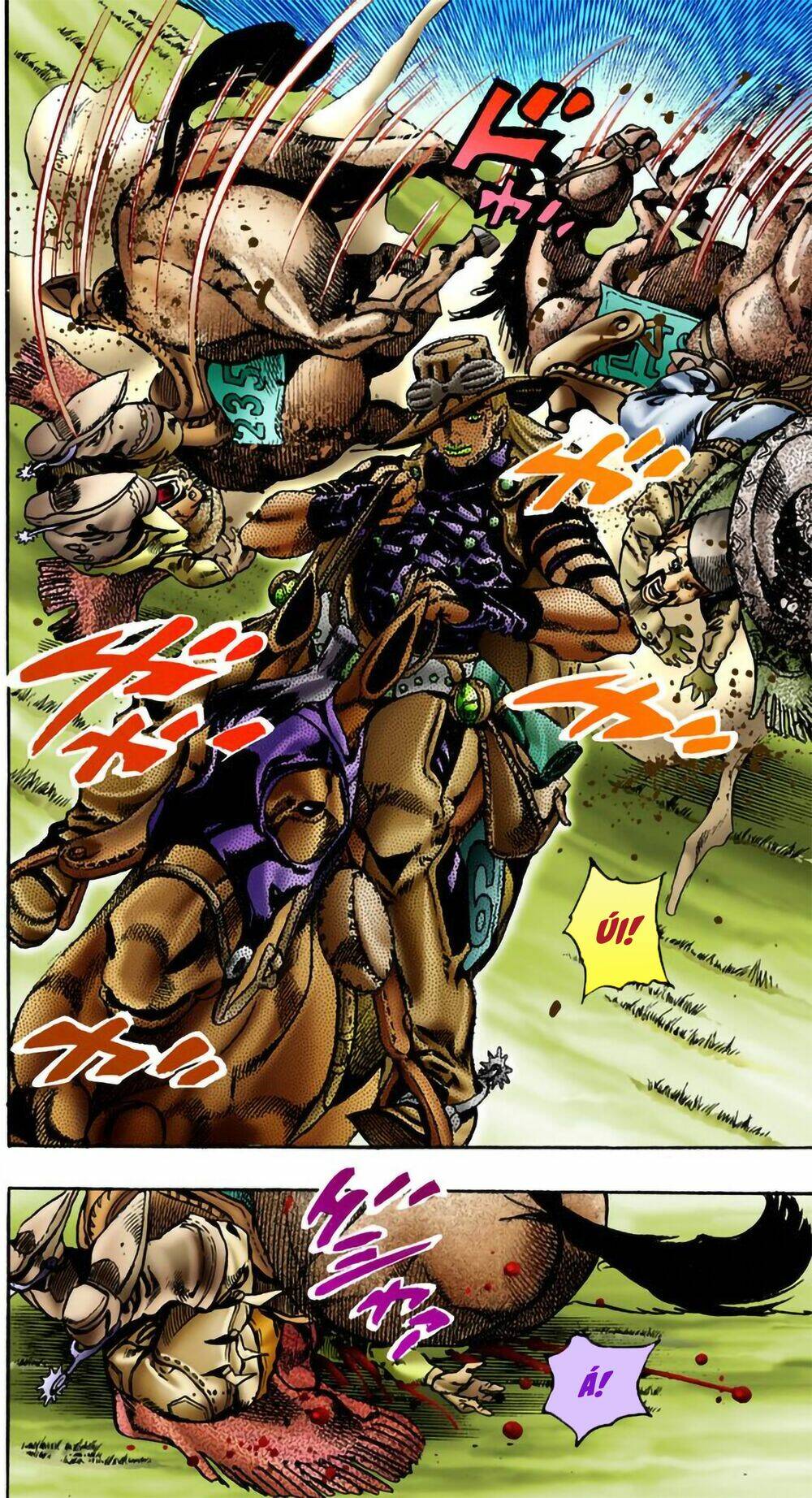 cuộc phiêu lưu bí ẩn phần 7: steel ball run chapter 9: - xuống dốc - Next chapter 10: - 200 mét cuối cùng