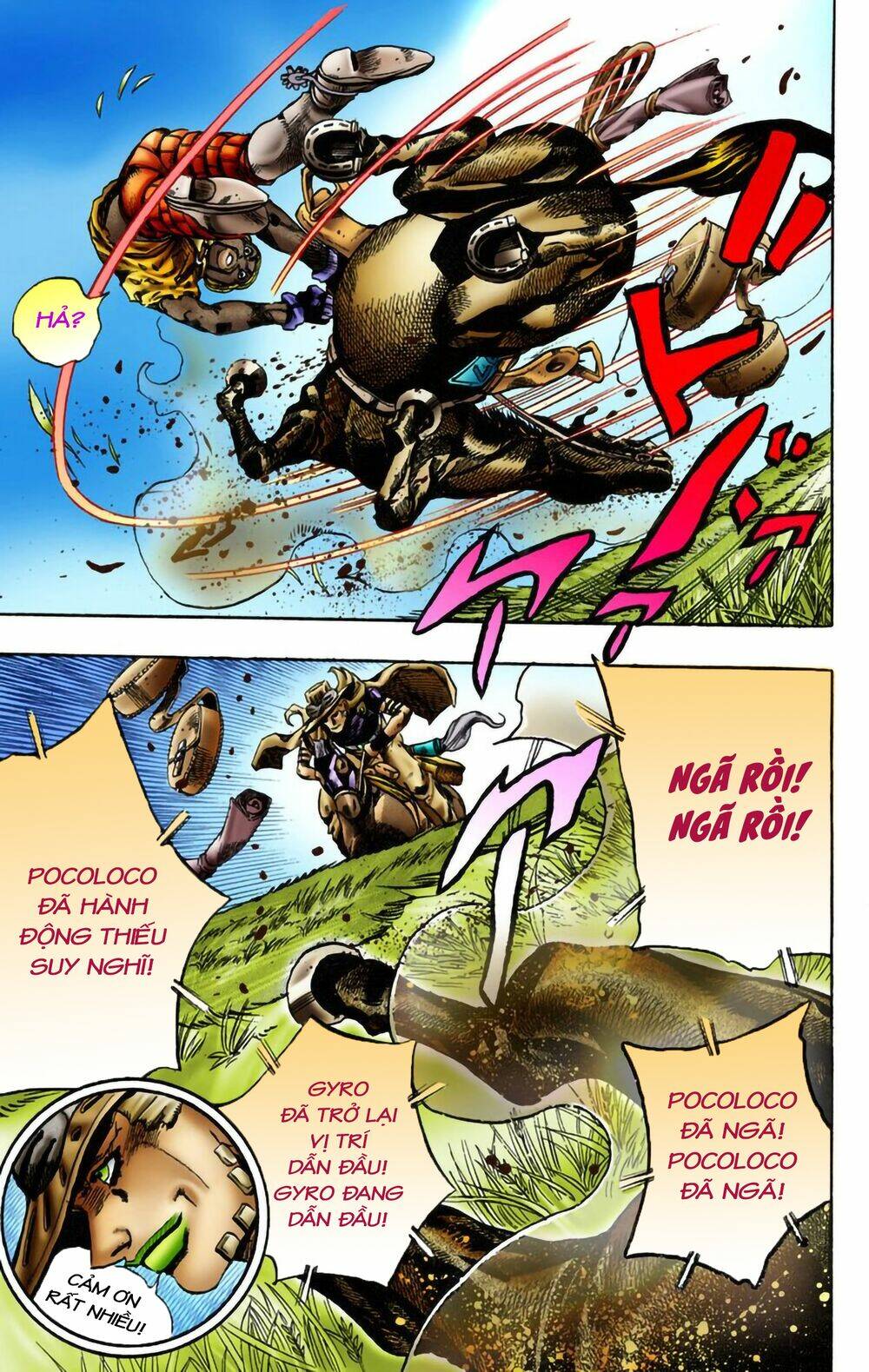 cuộc phiêu lưu bí ẩn phần 7: steel ball run chapter 9: - xuống dốc - Next chapter 10: - 200 mét cuối cùng