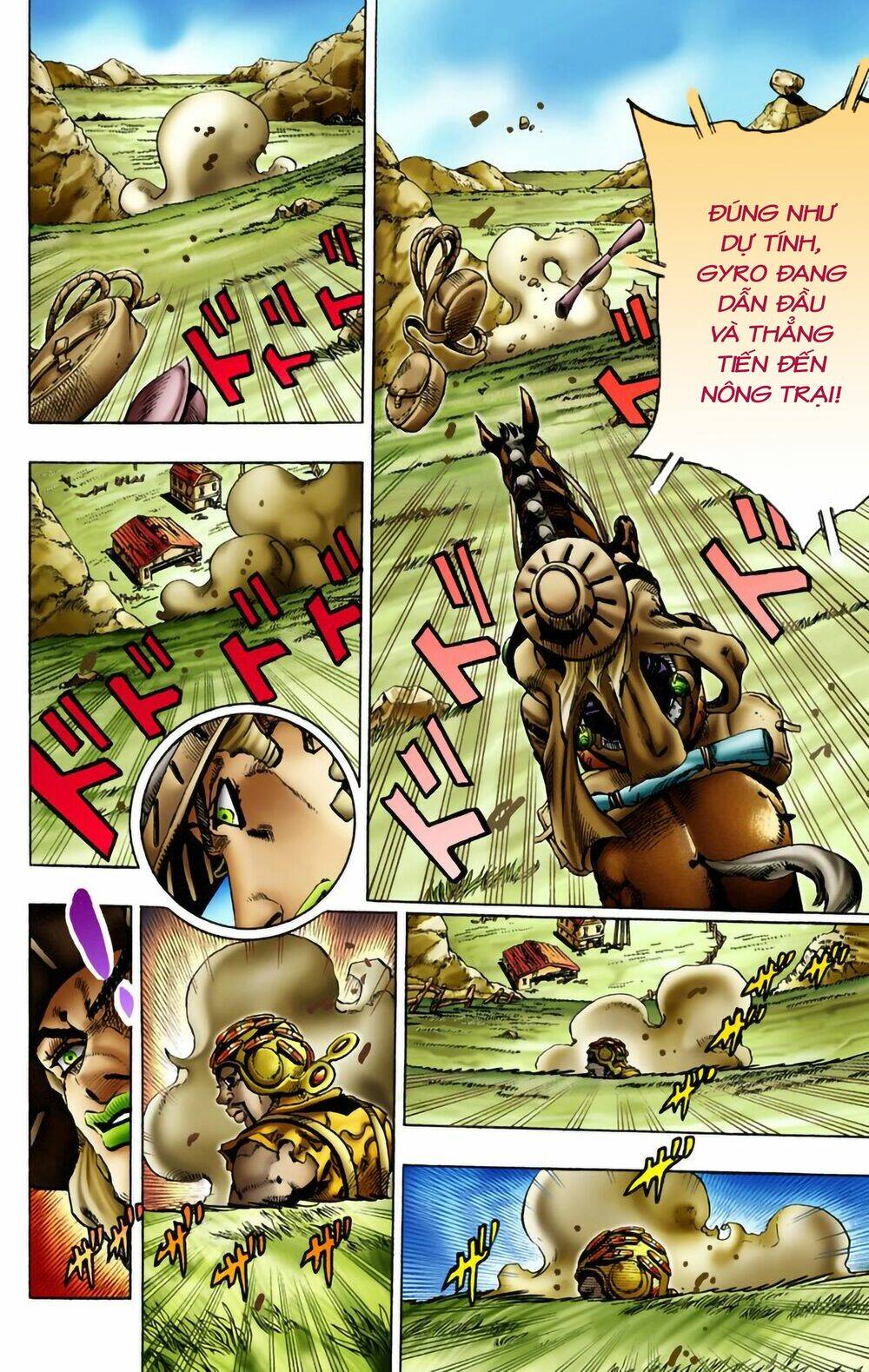 cuộc phiêu lưu bí ẩn phần 7: steel ball run chapter 9: - xuống dốc - Next chapter 10: - 200 mét cuối cùng