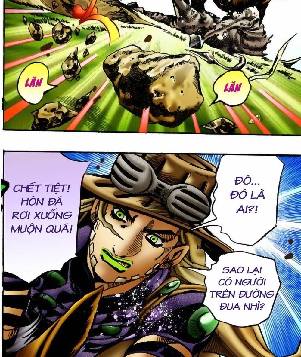 cuộc phiêu lưu bí ẩn phần 7: steel ball run chapter 9: - xuống dốc - Next chapter 10: - 200 mét cuối cùng