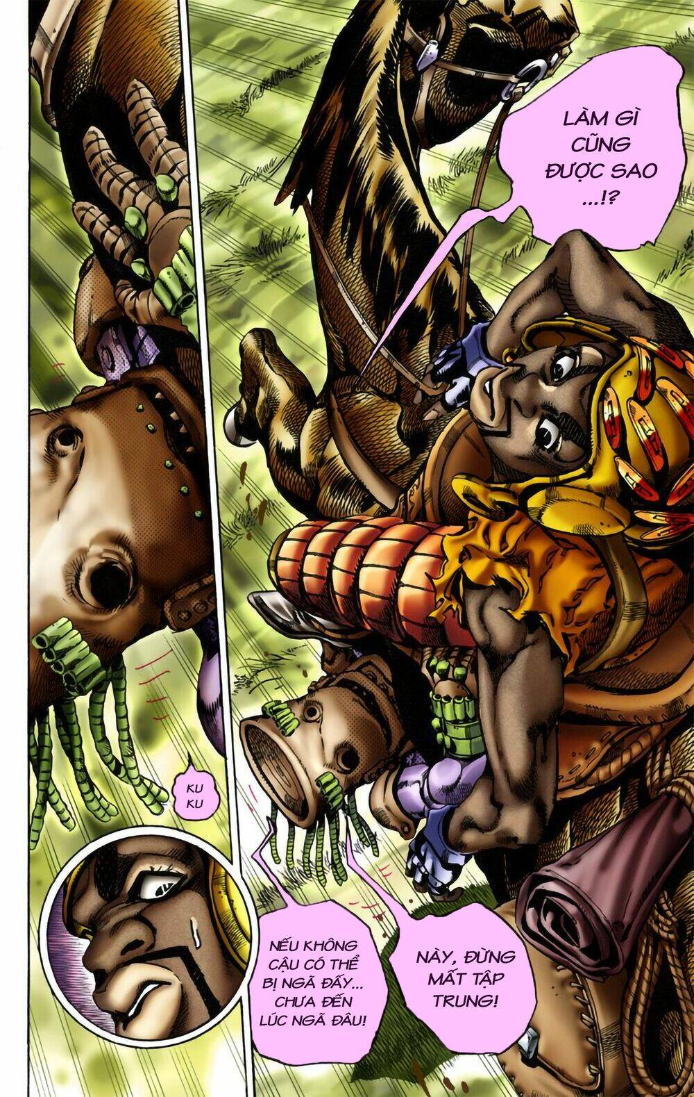 cuộc phiêu lưu bí ẩn phần 7: steel ball run chapter 9: - xuống dốc - Next chapter 10: - 200 mét cuối cùng