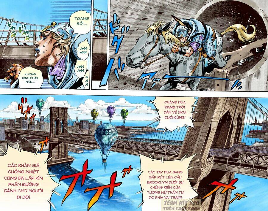 cuộc phiêu lưu bí ẩn phần 7: steel ball run chương 93 - Trang 2