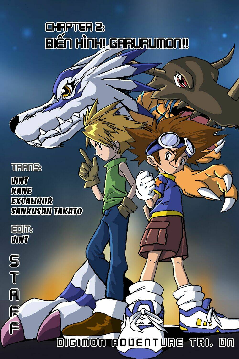 Cuộc Phiêu Lưu Của Những Con Thú Digimon Chapter 2 - Trang 2