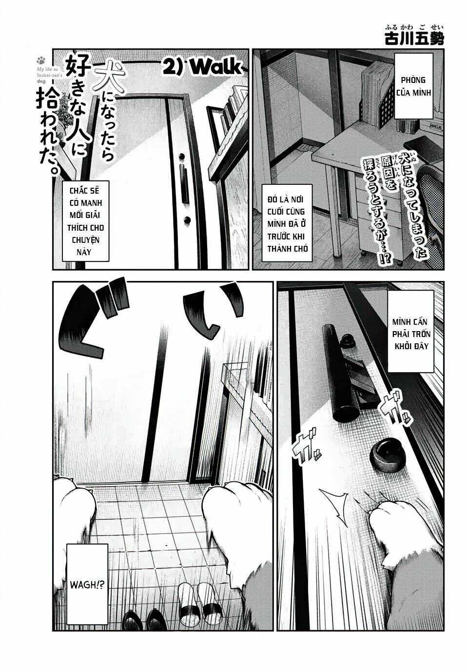 cuộc sống khi là chó cưng của inukai-san chapter 2 - Trang 2