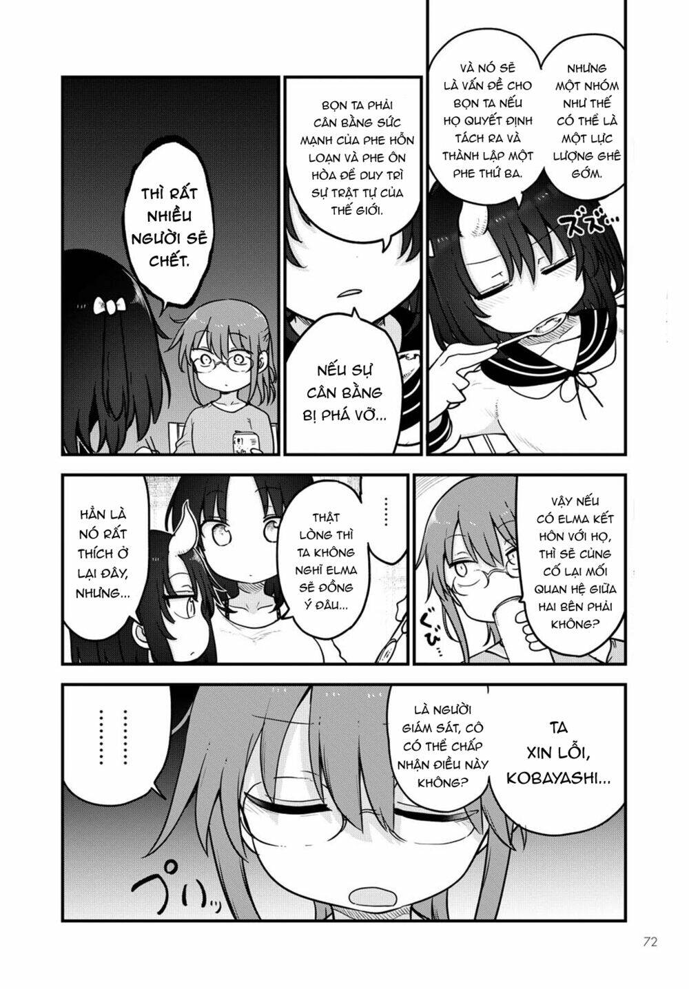 cuộc sống trả ơn của nàng rồng tohru! chapter 106: \"elma và hôn nhân [phần 1]\" - Next chapter 107: \"elma và hôn nhân [phần 2]\"