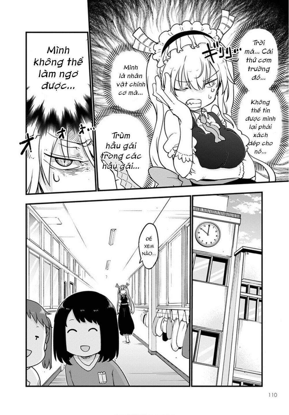 cuộc sống trả ơn của nàng rồng tohru! chapter 98: \"tooru và bữa cơm trường\" - Trang 2