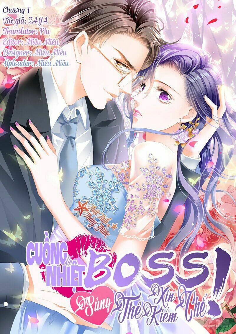 cuồng nhiệt boss, sủng thê xin kiềm chế Chapter 1 - Trang 2