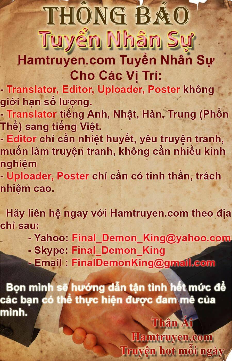 Cuồng Thần Chapter 0 - Trang 2