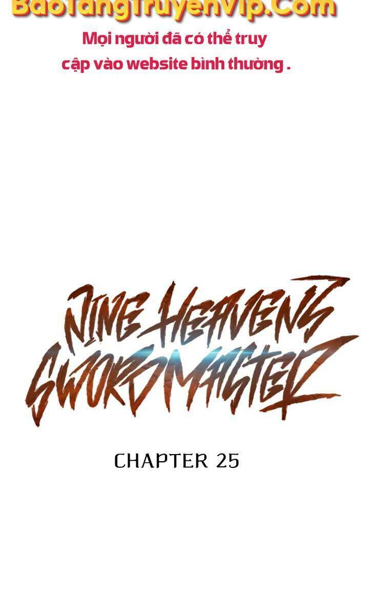 cửu thiên kiếm pháp chapter 25 - Next chapter 25.5