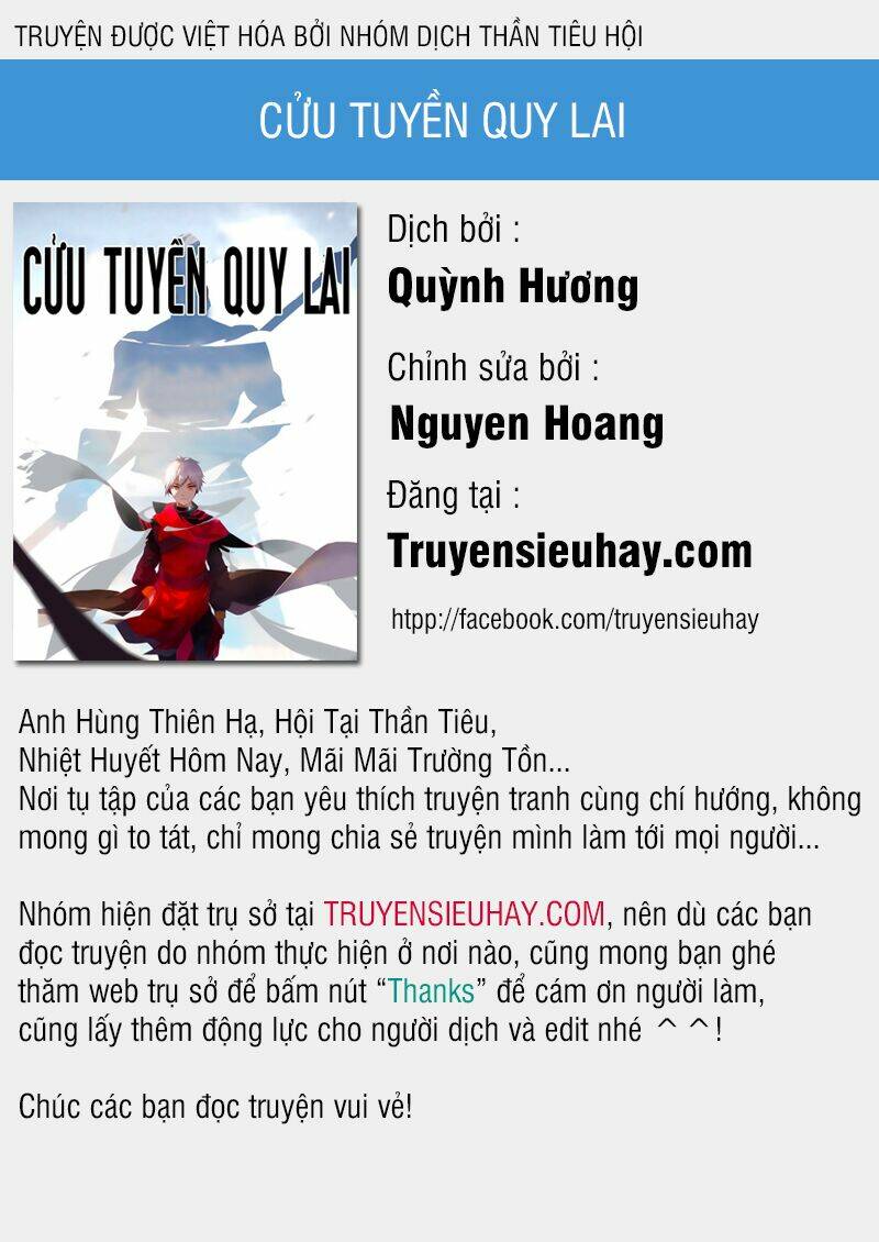 cửu tuyền quy lai chương 59 - Trang 2