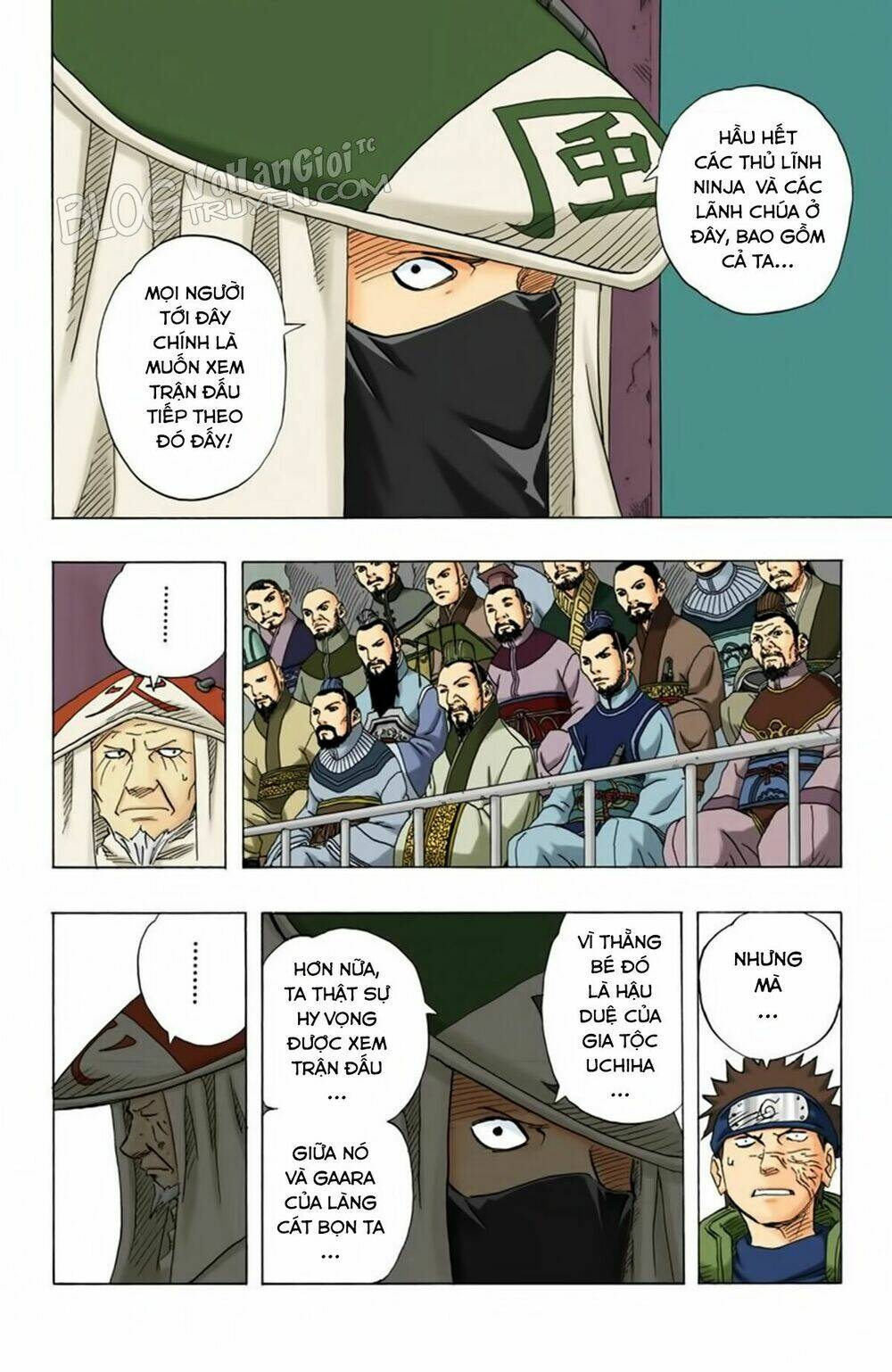 cửu vĩ hồ ly màu chapter 106: - sasuke... mất tư cách - Trang 2