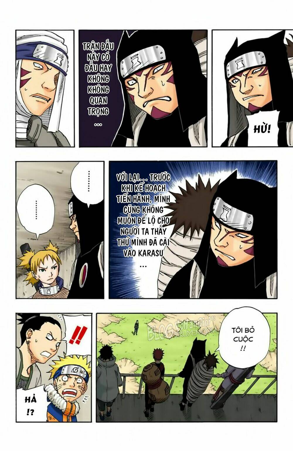 cửu vĩ hồ ly màu chapter 106: - sasuke... mất tư cách - Trang 2