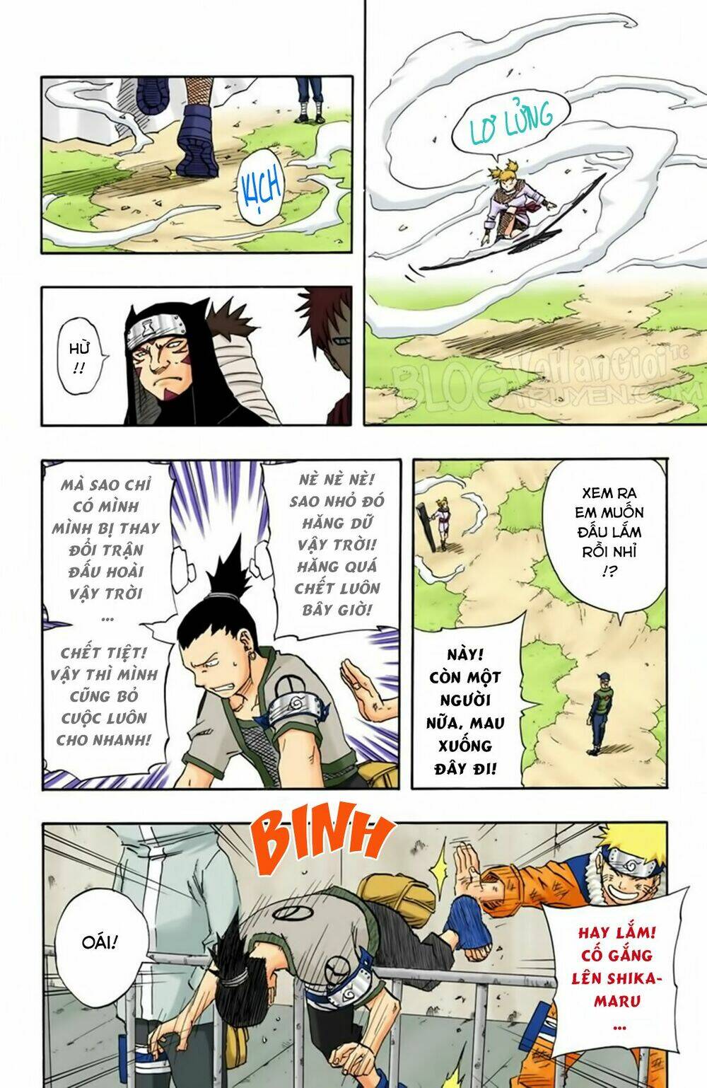 cửu vĩ hồ ly màu chapter 106: - sasuke... mất tư cách - Trang 2