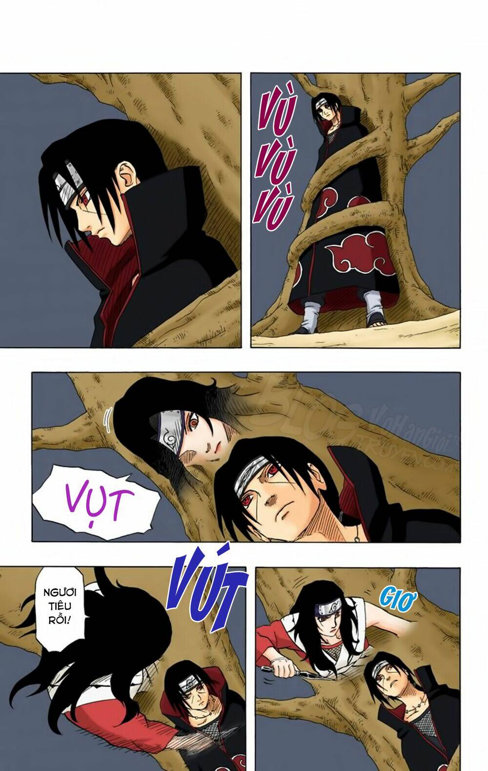 cửu vĩ hồ ly màu chapter 141: - uchiha itachi - Trang 2