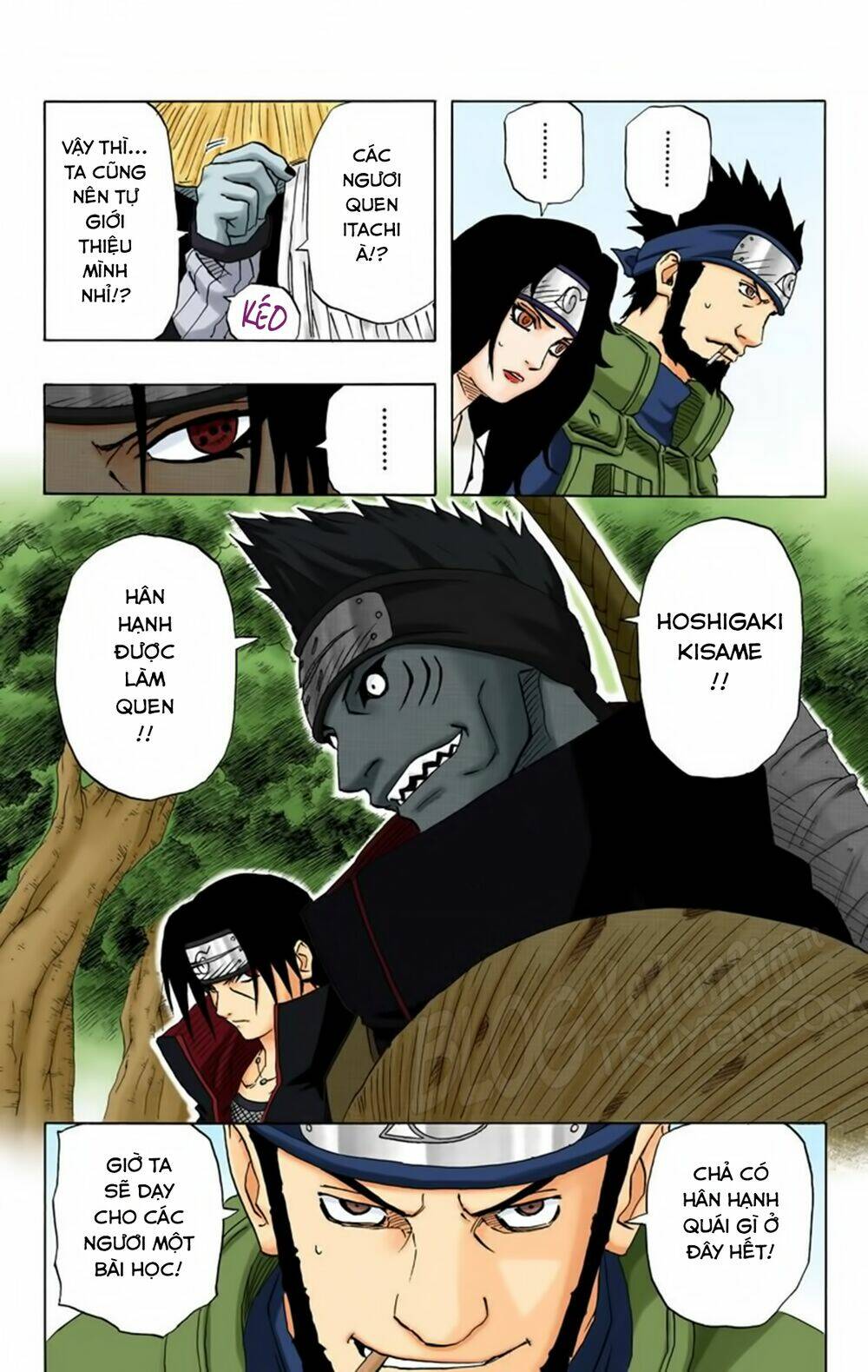 cửu vĩ hồ ly màu chapter 141: - uchiha itachi - Trang 2