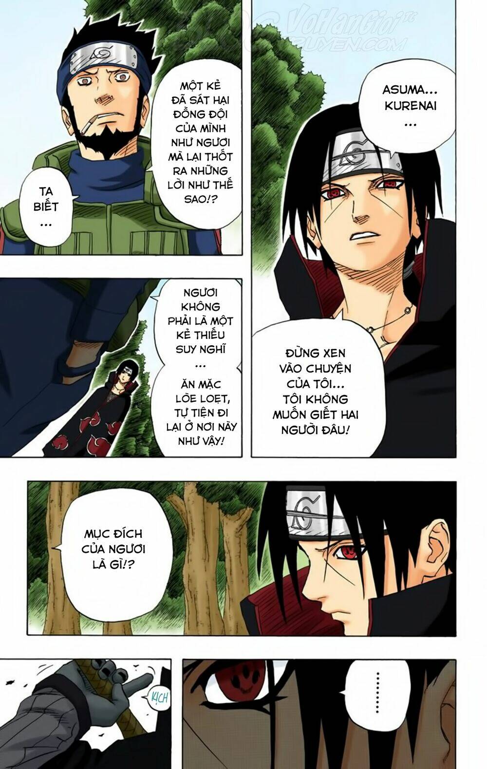 cửu vĩ hồ ly màu chapter 141: - uchiha itachi - Trang 2