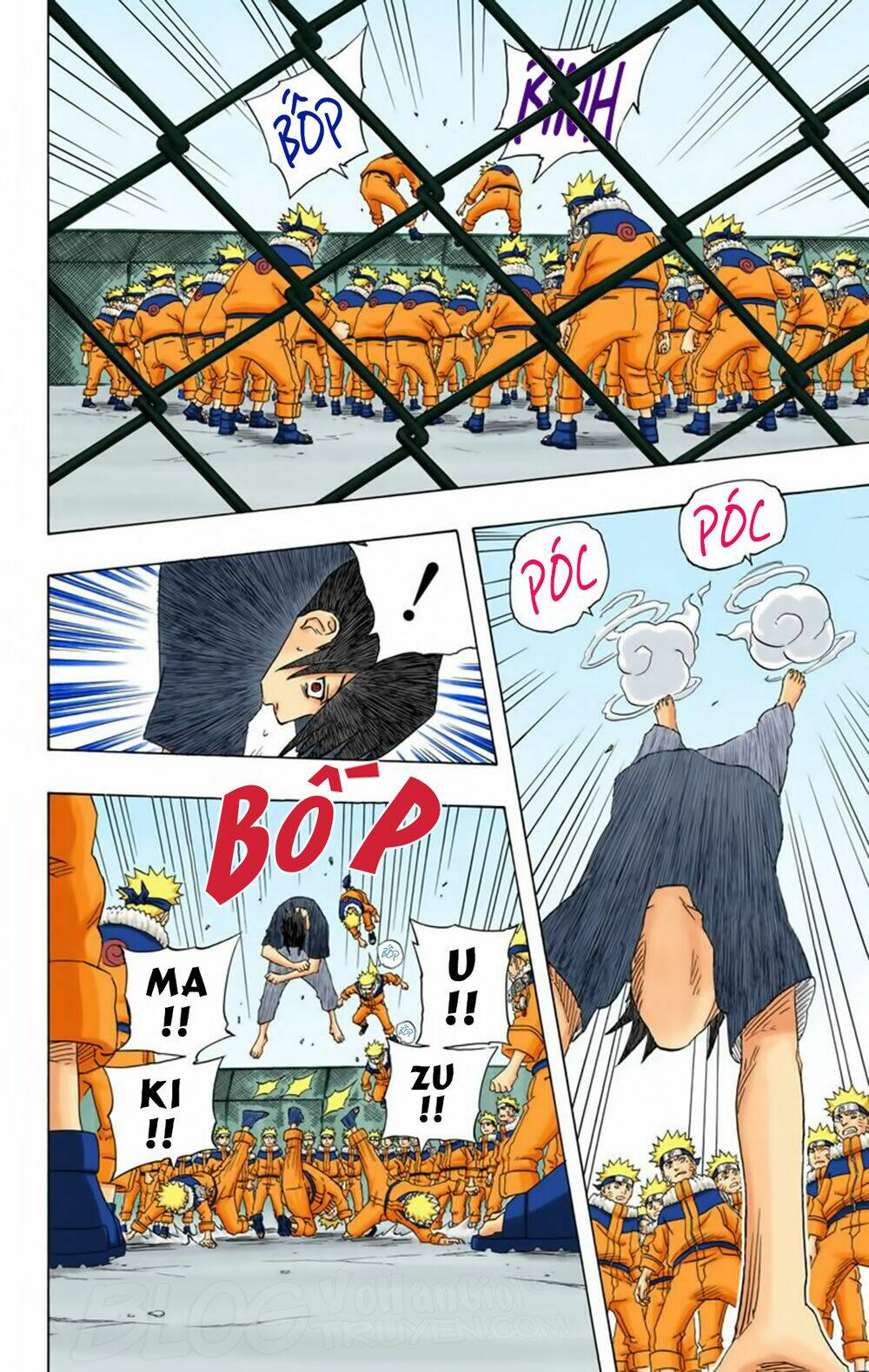 cửu vĩ hồ ly màu chapter 175: - naruto vs sasuke - Trang 2