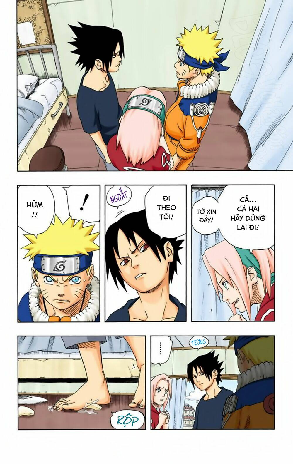 cửu vĩ hồ ly màu chapter 175: - naruto vs sasuke - Trang 2