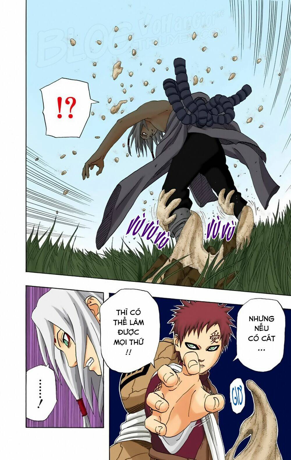 cửu vĩ hồ ly màu chapter 215: - gaara của sa mạc - Trang 2