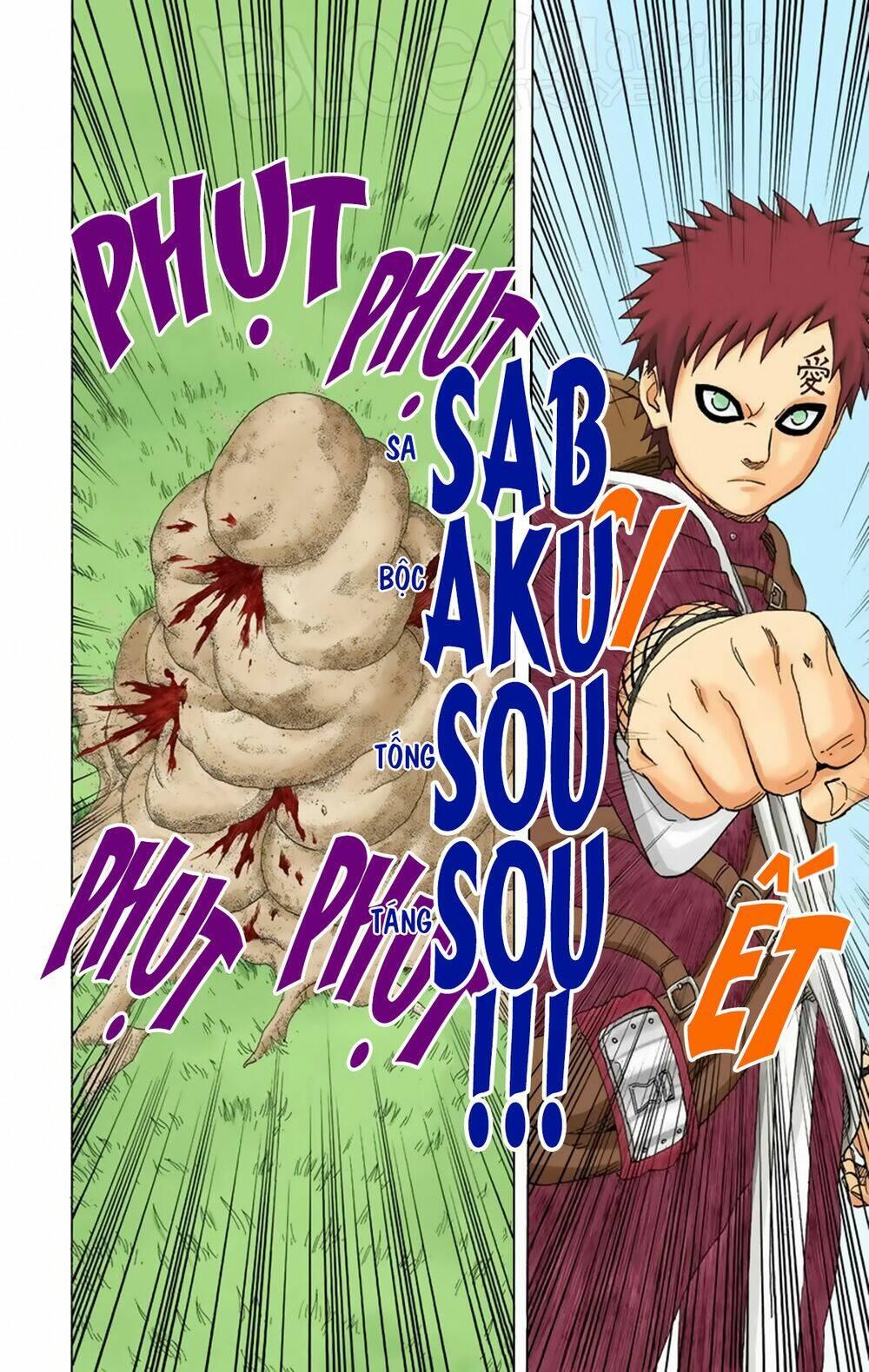 cửu vĩ hồ ly màu chapter 215: - gaara của sa mạc - Trang 2