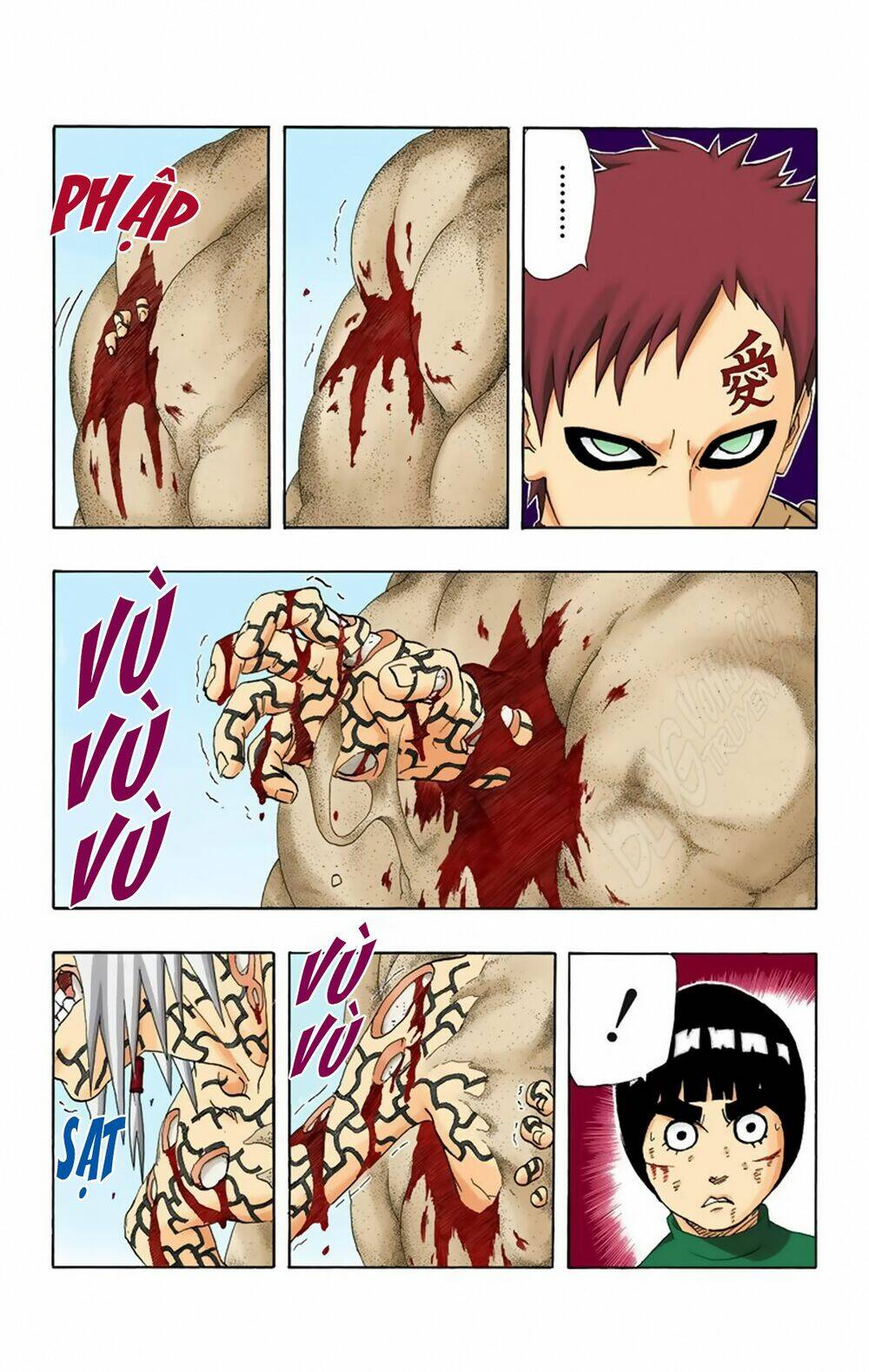 cửu vĩ hồ ly màu chapter 215: - gaara của sa mạc - Trang 2