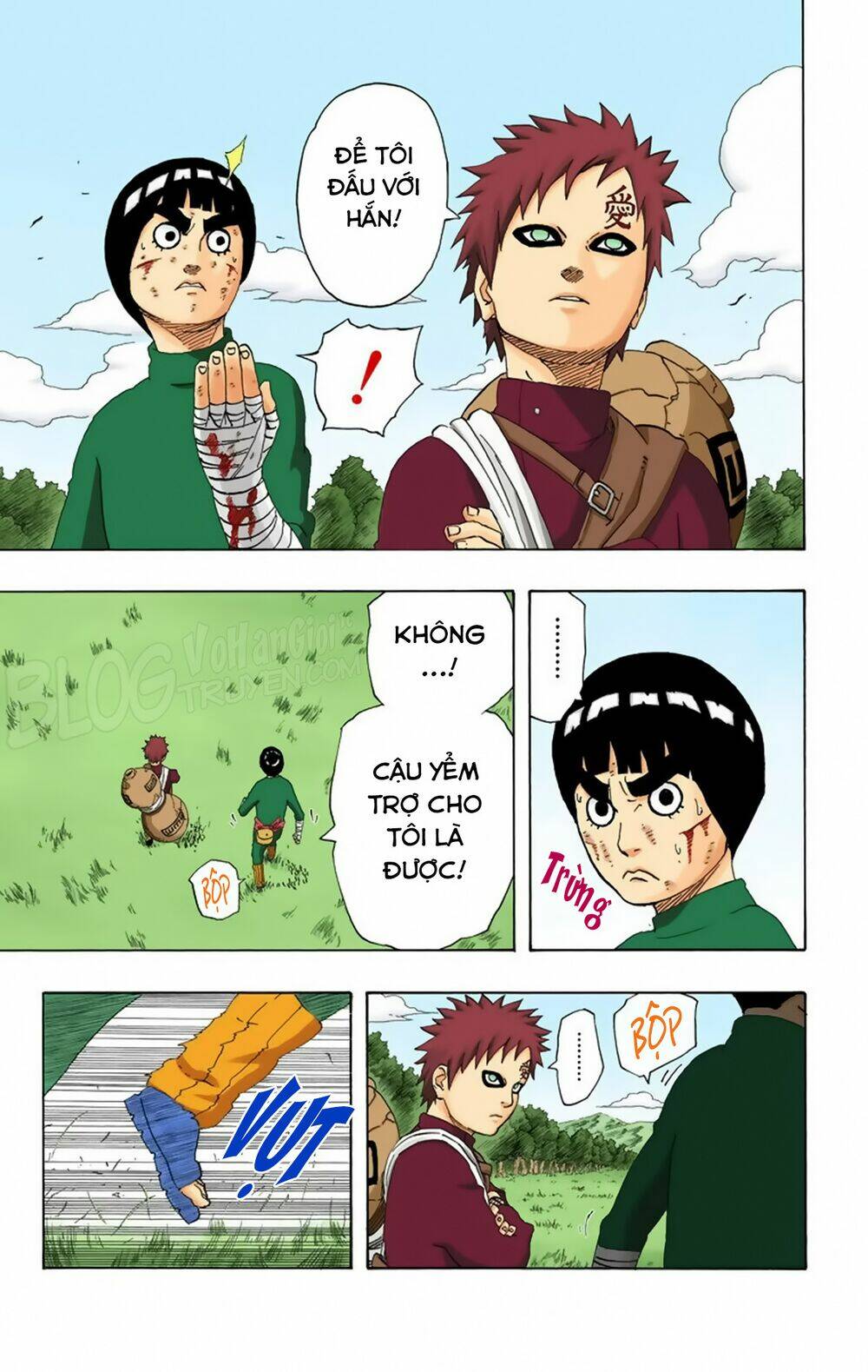 cửu vĩ hồ ly màu chapter 215: - gaara của sa mạc - Trang 2