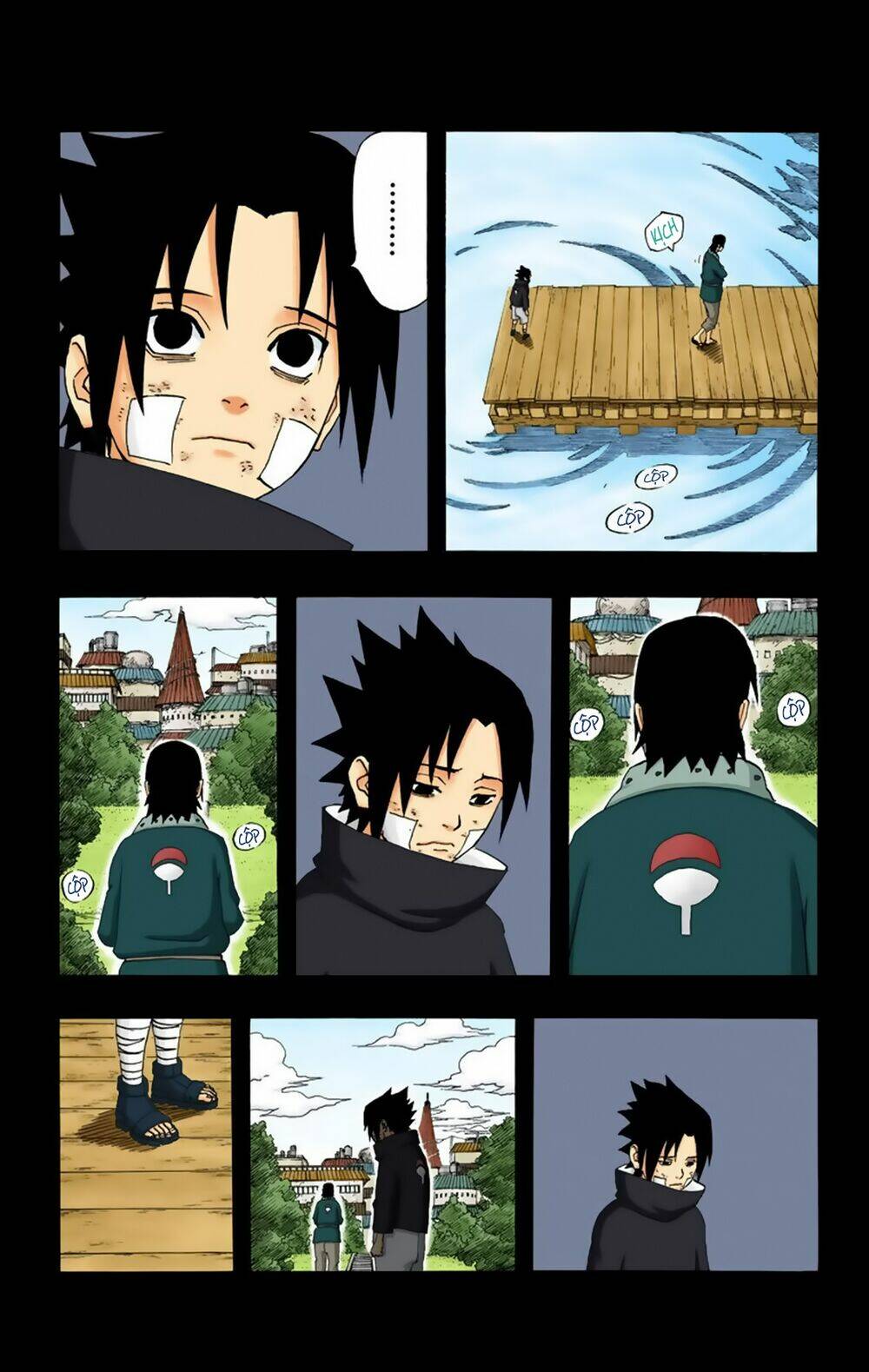 cửu vĩ hồ ly màu chapter 223: - sasuke và cha - Trang 2