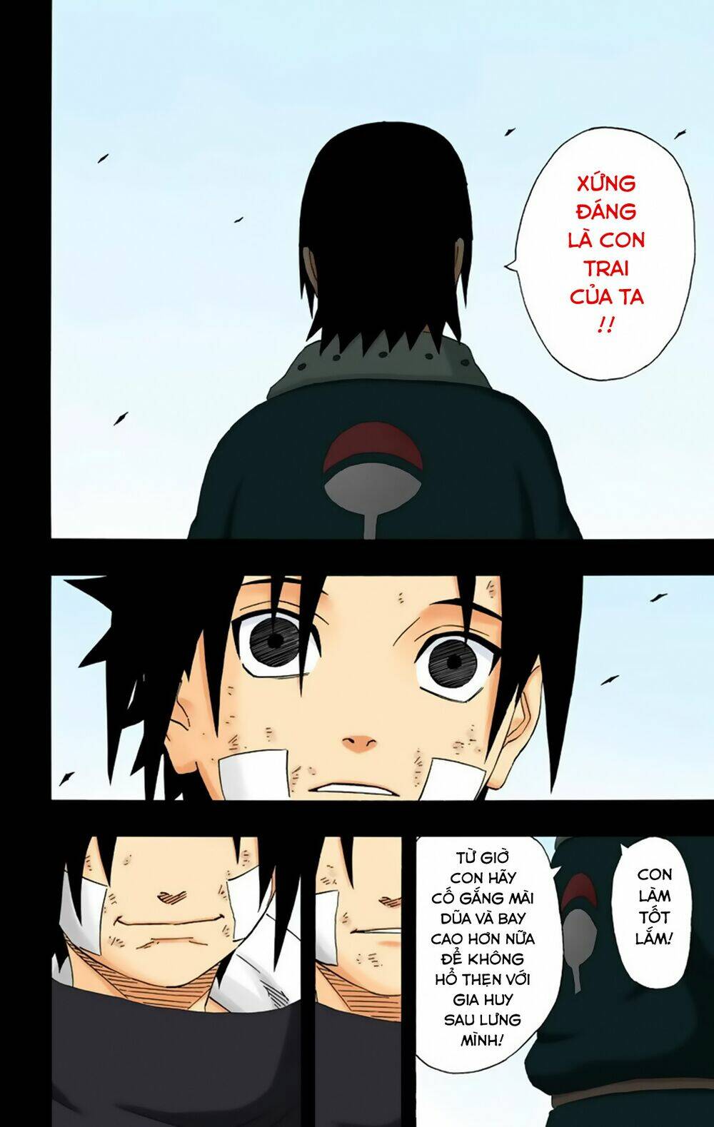 cửu vĩ hồ ly màu chapter 223: - sasuke và cha - Trang 2