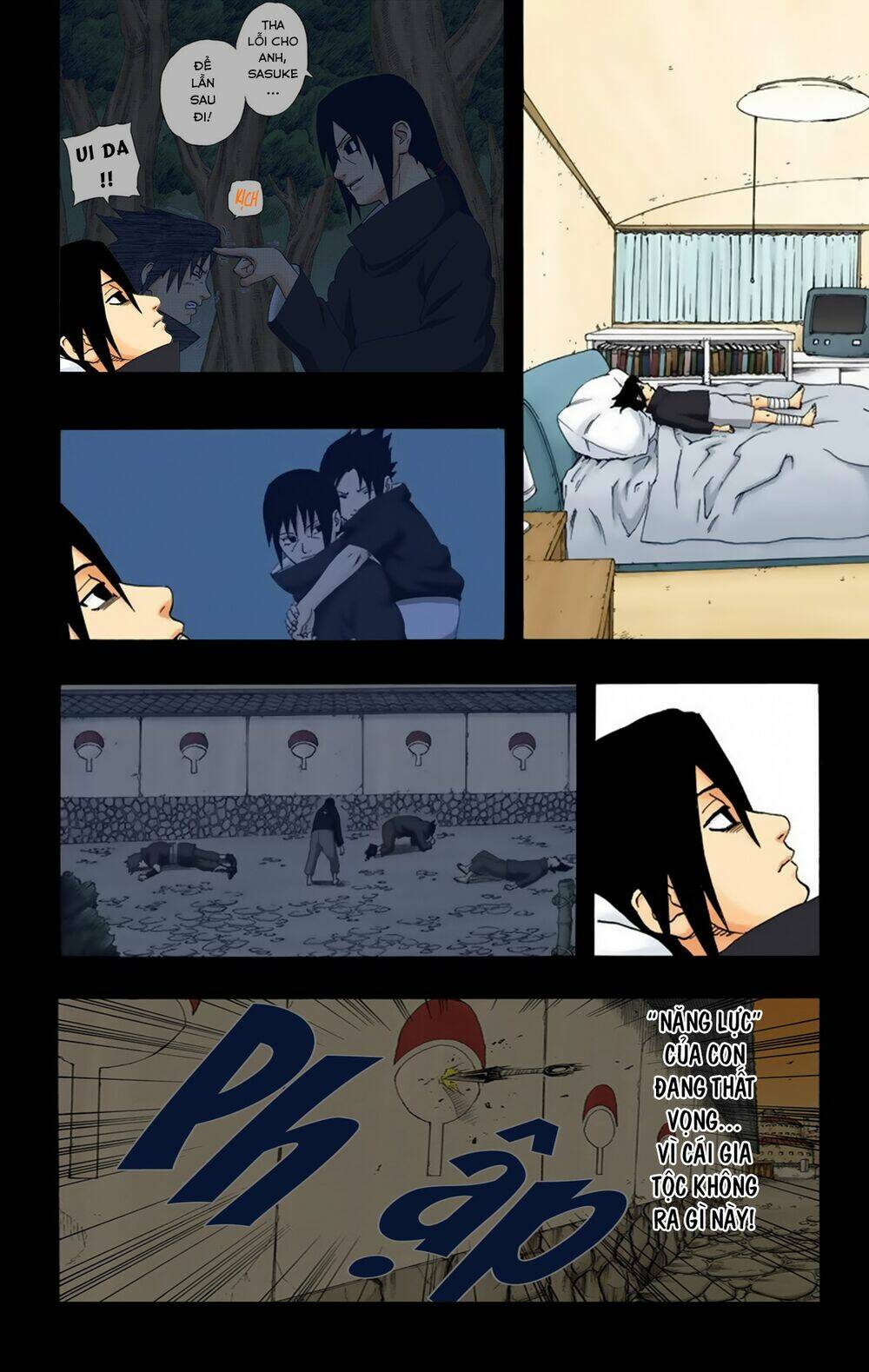 cửu vĩ hồ ly màu chapter 223: - sasuke và cha - Trang 2