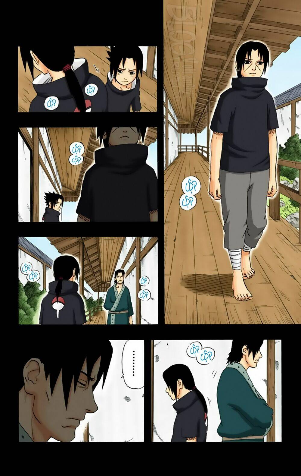 cửu vĩ hồ ly màu chapter 223: - sasuke và cha - Trang 2